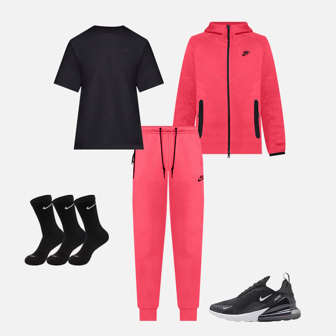 Nike tech discount fleece pueblo red