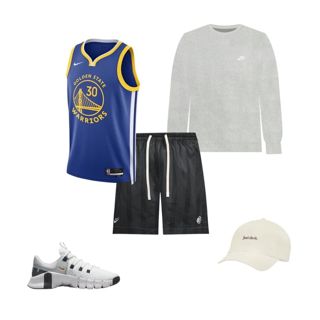 Nike, Shirts & Tops, Nike Swingman Golden State Warriors Steph Curry  Jersey 3 Blue Youth Medium