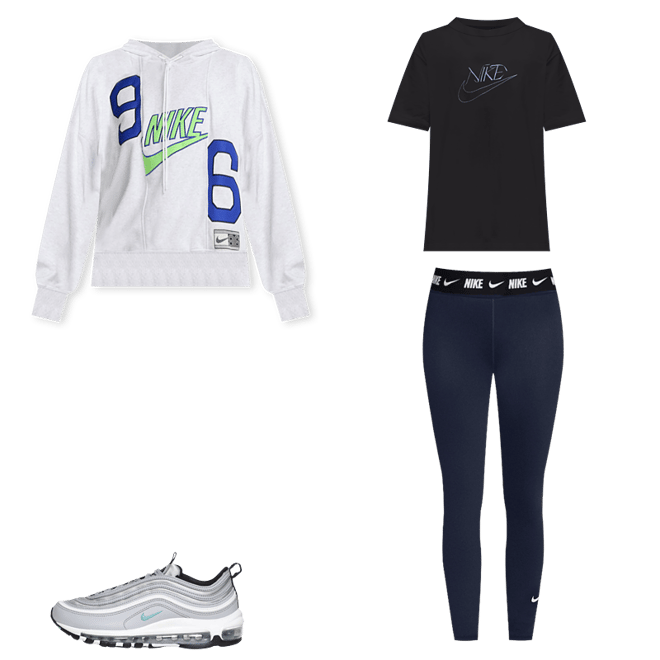 Shop Nike NSW Club Leggings DM4651-451 black
