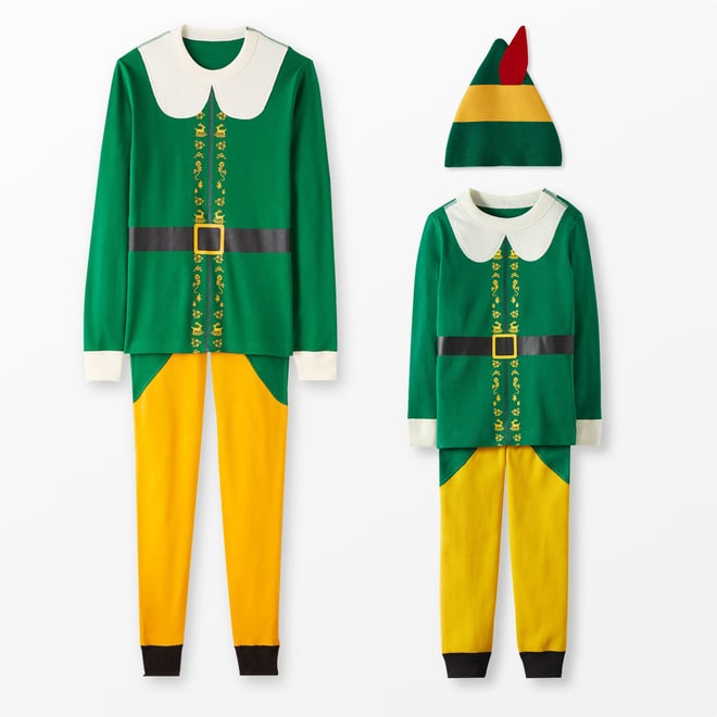 Warner Bros™ Buddy the Elf Costume Long John Pajamas Set