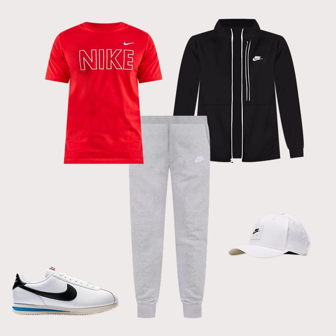 Nike NSW Sportswear Essentials Fleece Jogger Pants Hoodie Suit Set Cedar  Mens XL