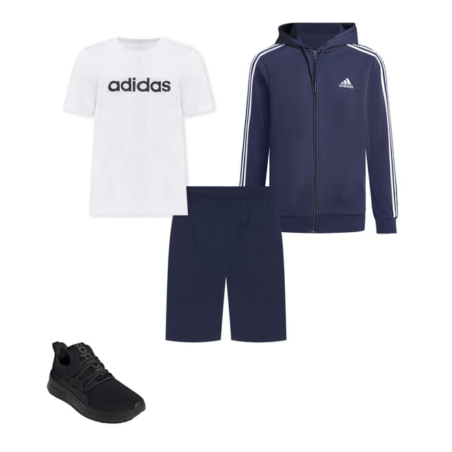 Adidas tracksuit big outlet and tall