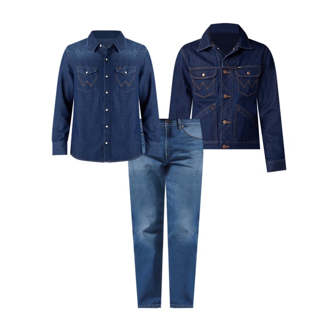 Indigood Icons 124MJ Western Jacket in Rinse
