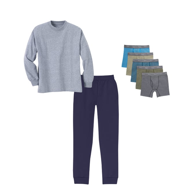 Hanes EcoSmart Boys Fleece Jogger Sweatpants