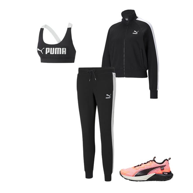 PUMA Compression Fit Sports Bras for Women