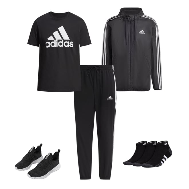 Mens big and 2024 tall adidas tracksuit