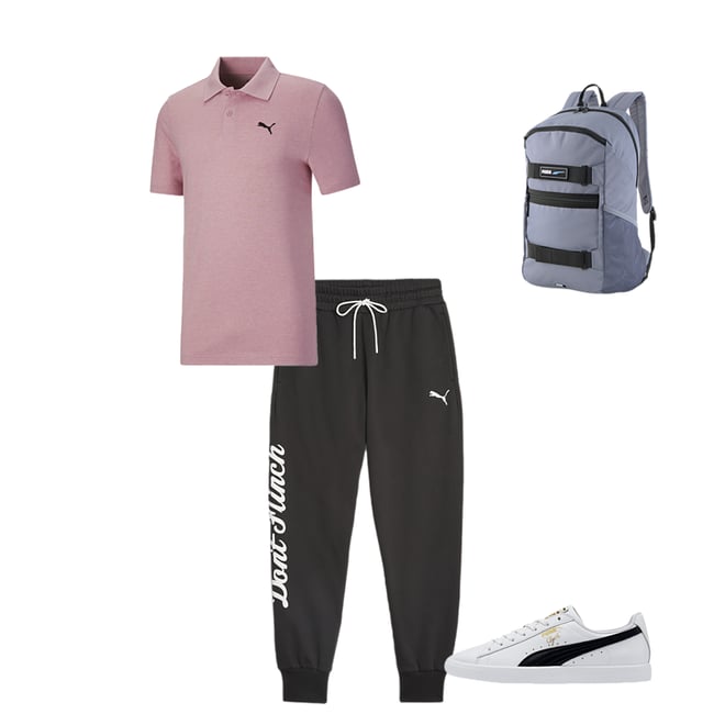 puma clyde mid core foil