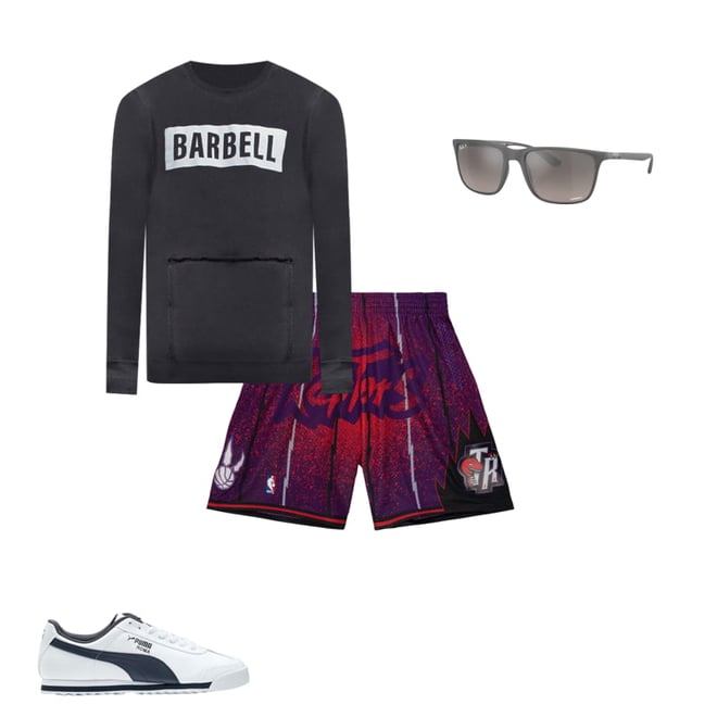 Mitchell & Ness Men's Toronto Raptors Swingman Shorts - Hibbett