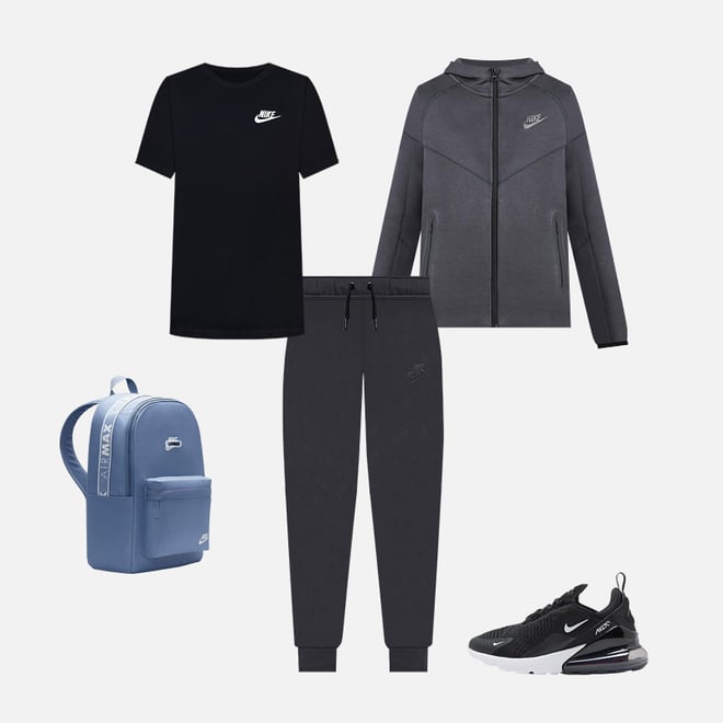 Nike Sportswear Tech Fleece Teen Hooded Jacket - FD3285-063