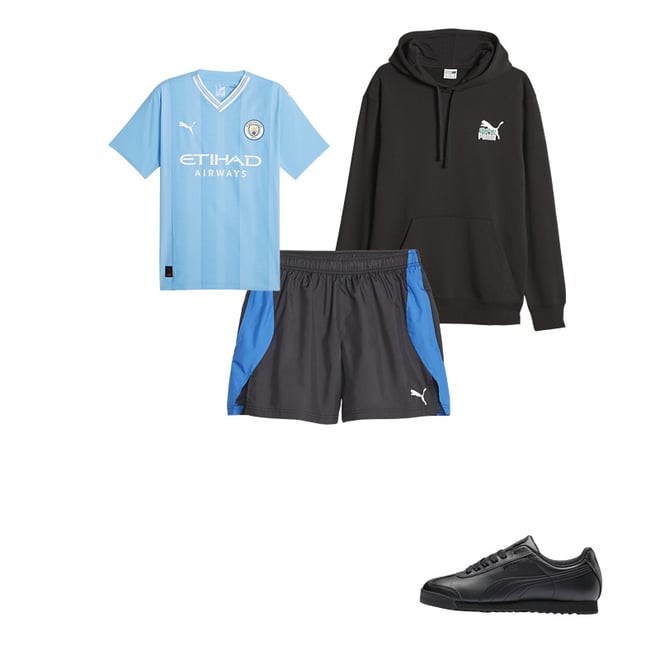 Manchester City 23/24 Men's Authentic Home Jersey | PUMA