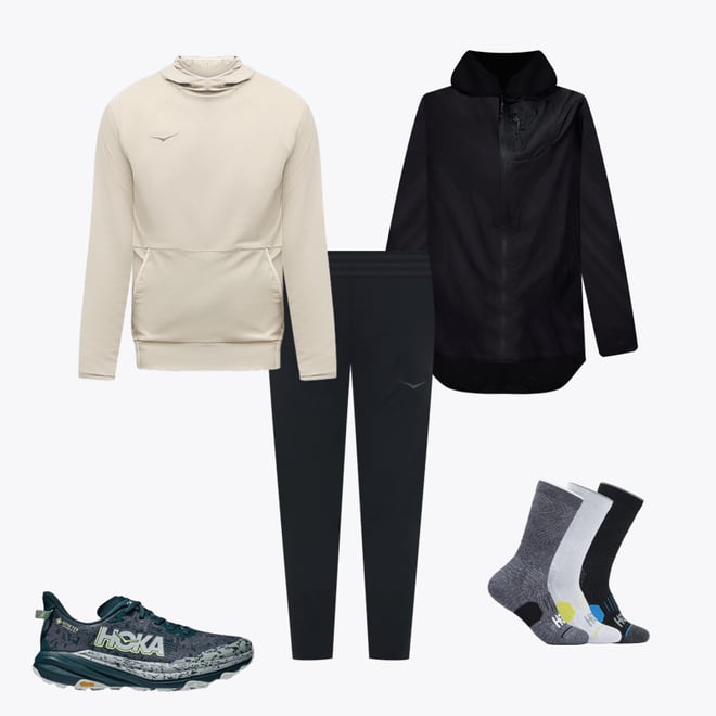 HOKA ホカオネオネ　SKYFLOW JACKET ブラック　サイズS HOKA ONE ONE® Skyflow Jacket for Men | HOKA ONE ONE®