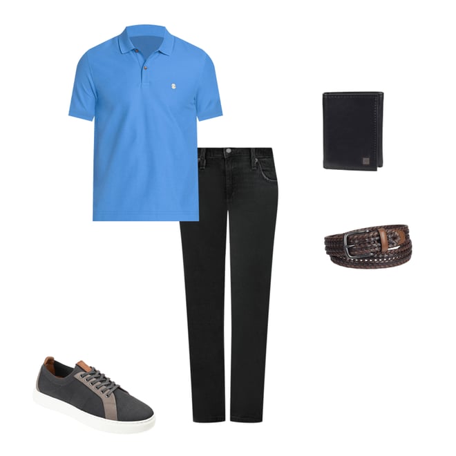 izod men's polo shirts with pocket