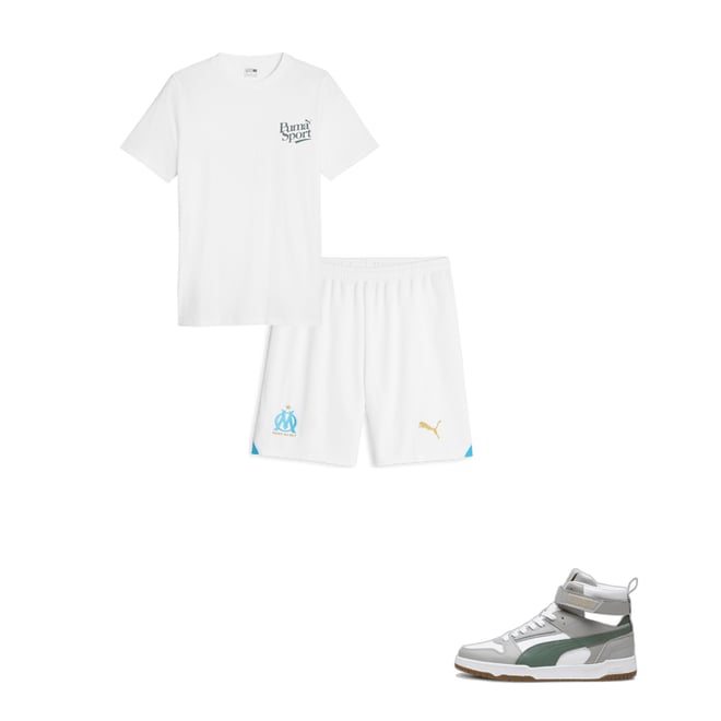 Short Olympique De Marseille – Porté Préparé – Saison 2020/2021