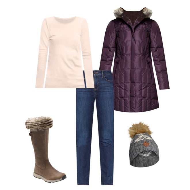 eddie bauer lodge fur boot