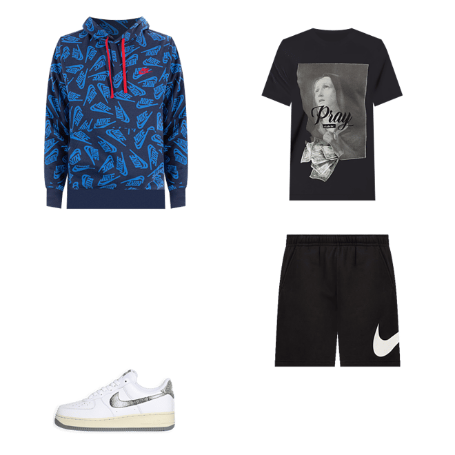 Nike Mens Air Force 1 07 LX DV7183 100 - Athlete's Choice