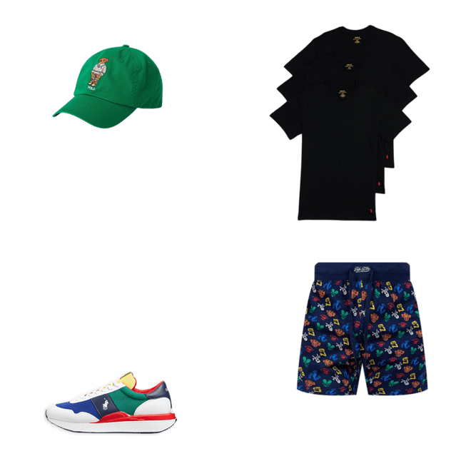 Shop Polo Ralph Lauren Classic Chino Preppy Bear Cap 710900274001