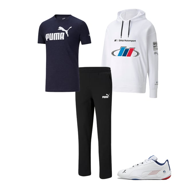  PUMA BMW M Motorsport Essentials Logo Sudadera con capucha :  Ropa, Zapatos y Joyería