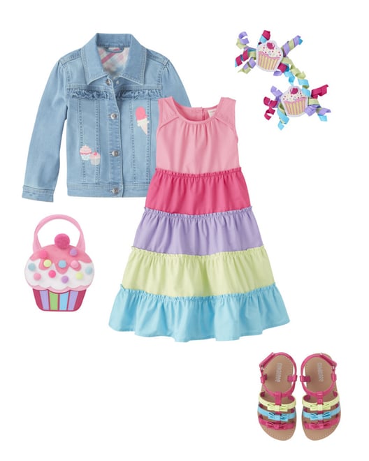 gymboree denim dress