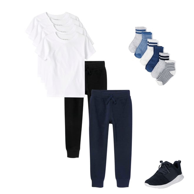 1st bundle featuring 3 items which compliment Boys Tee Shirt 4-Pack