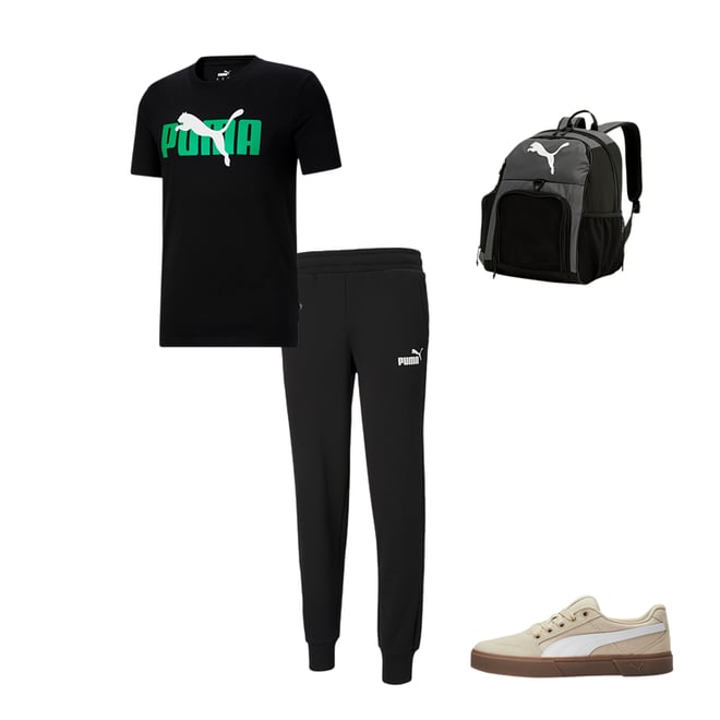 PUMA Cat Overlap Men's Tee | PUMA