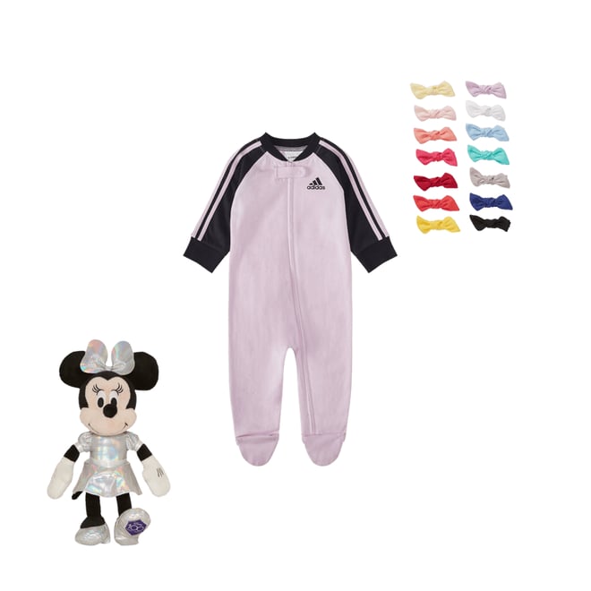 Adidas onesie baby discount girl