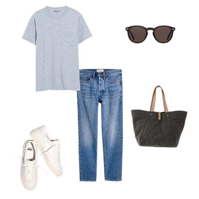 Relaxed Taper Jeans in Marcey Wash