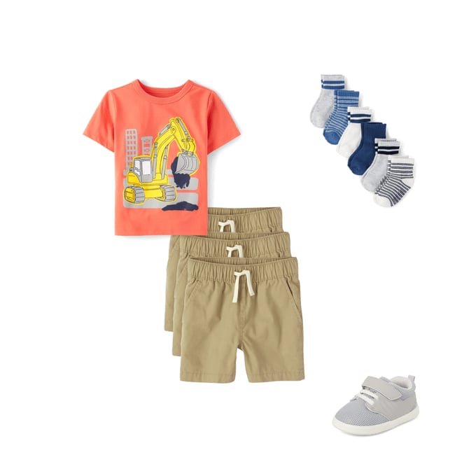 3rd bundle featuring 3 items which compliment Baby And Toddler Boys Construction Graphic Tee