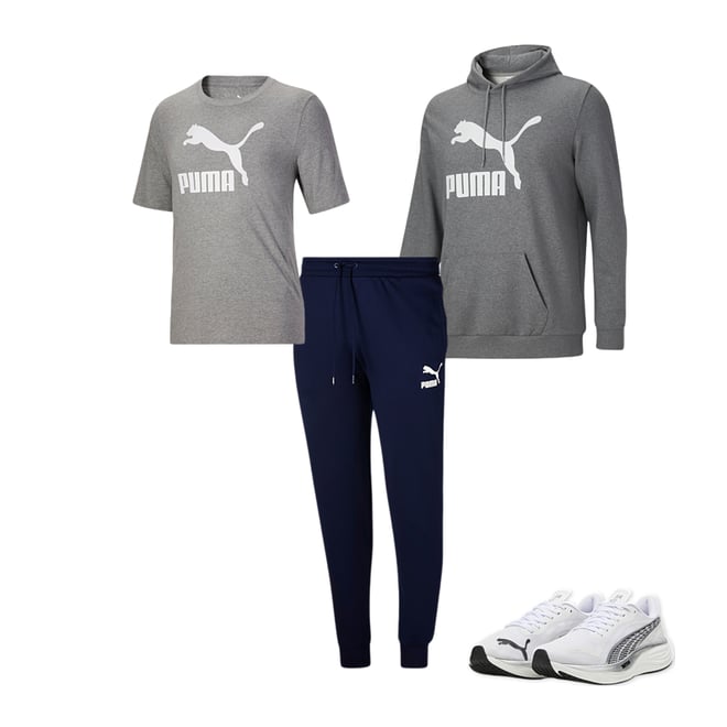 Puma tracksuit big best sale and tall