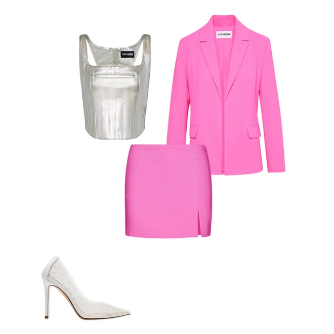 PAYTON Blazer Hot Pink  Women's Blazers – Steve Madden