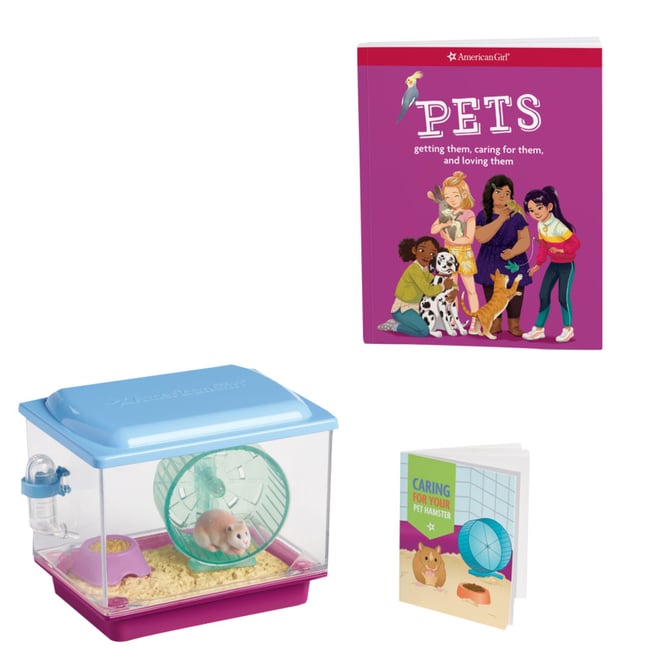 american girl doll hamster set