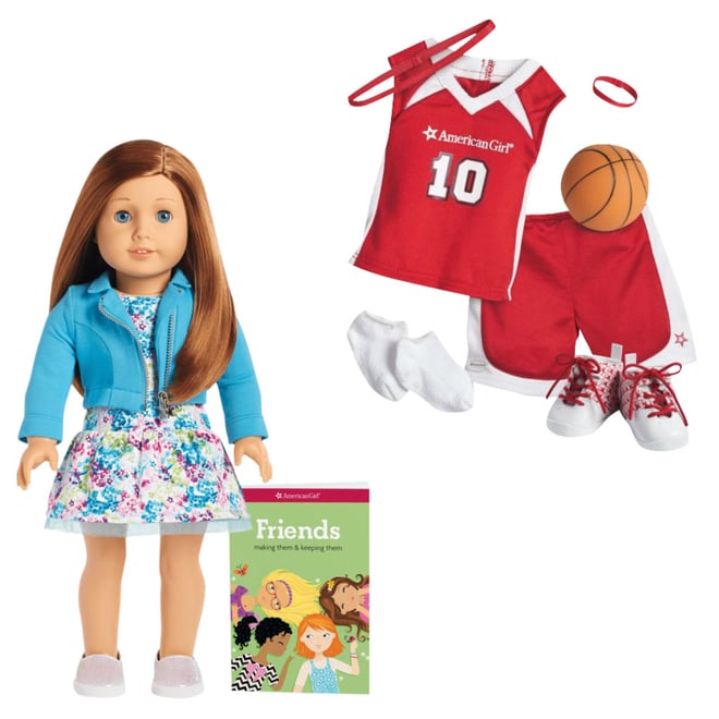 american girl doll basketball outfit