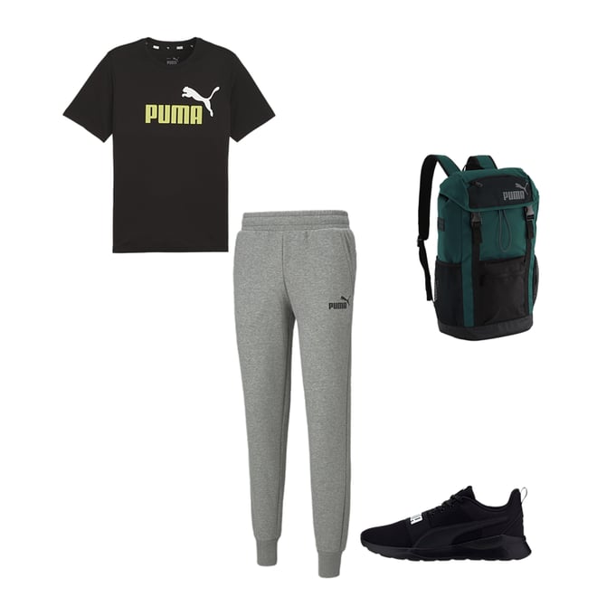 Ofertas Puma Anzarun Lite Bold - Tenis Hombre Grises Oscuro/Negros