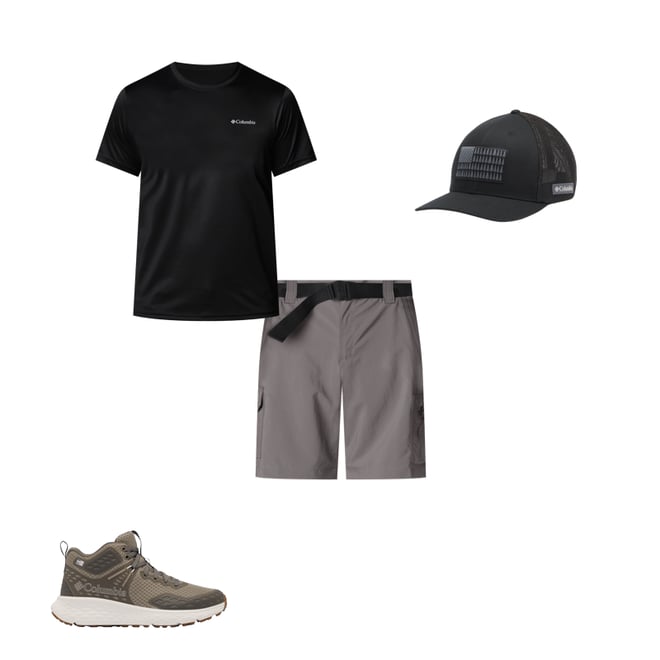 Men's Columbia Hike Crew Short Sleeve Shirt | Columbia