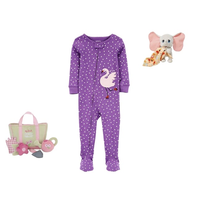 Baby girl best sale one piece pajamas