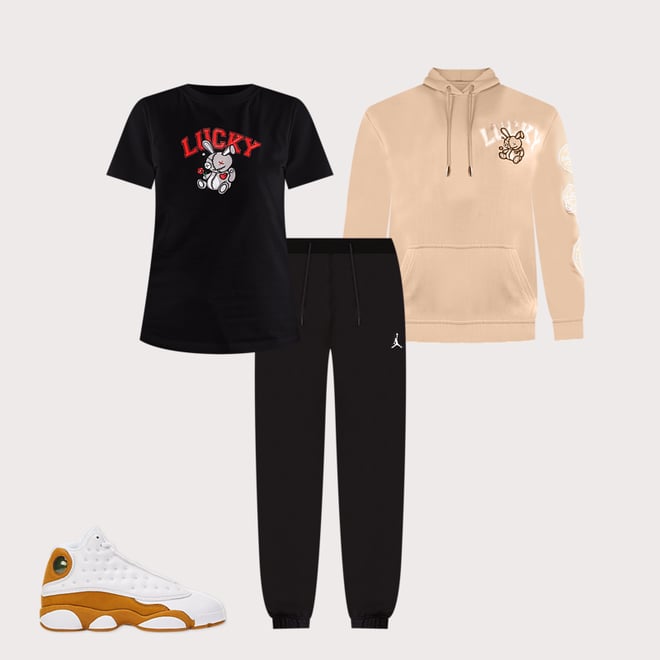 Jordan wheat 13 outfit sales