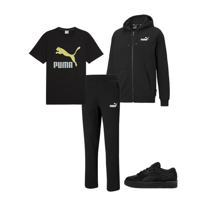 PUMA Ess Slim Pants Tamaño L Color Negro