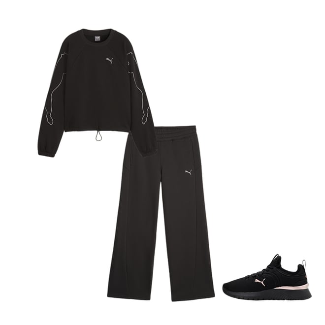 Puma straight leg online sweatpants