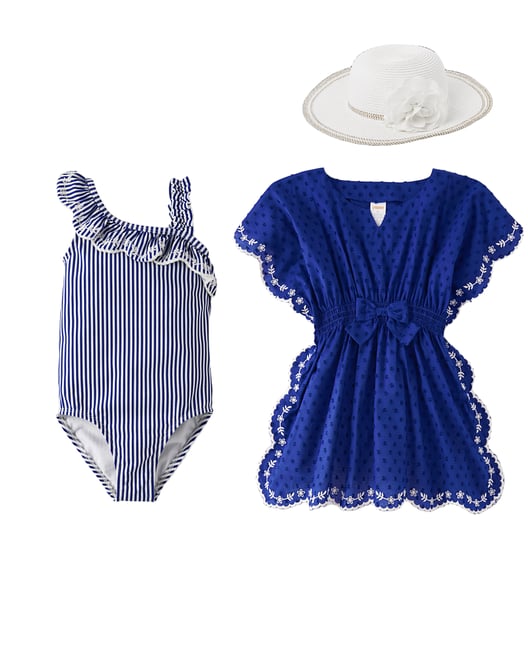 2nd bundle featuring 2 items which compliment Girls Floral Sun Hat