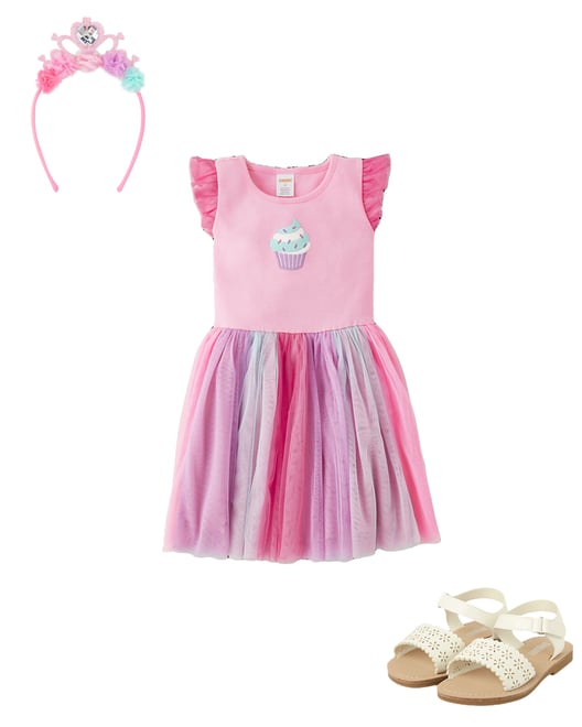 7th bundle featuring 2 items which compliment Girls Crown Headband