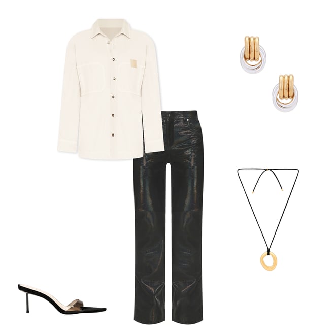 1st bundle featuring 4 items which compliment Denim Overshirt