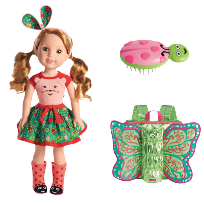 american girl welliewishers willa doll & accessory set