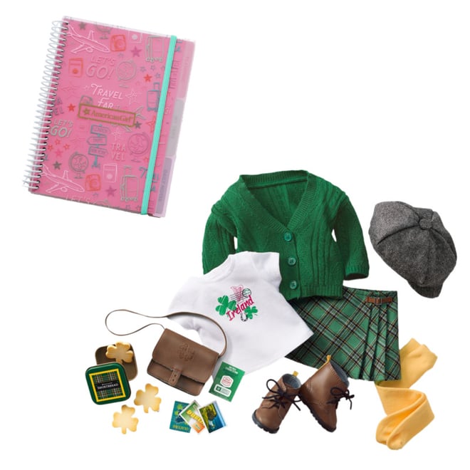 american girl winter sparkles outfit