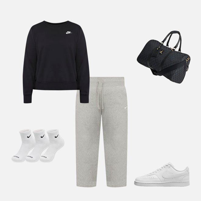 Womens nike sale sweatpants outfit