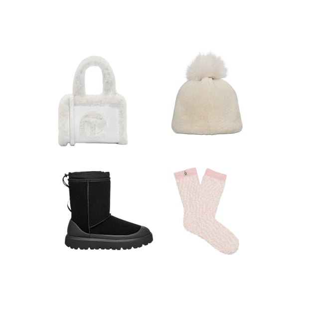 UGG® Faux Fur Beanie W Pom for Women