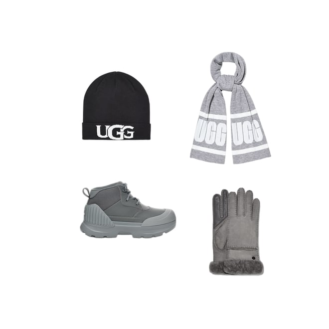 UGG Seamed Tech Guanti Black  Accessori invernali Donna