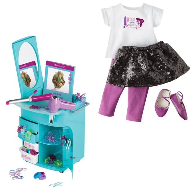 american girl hair caddy