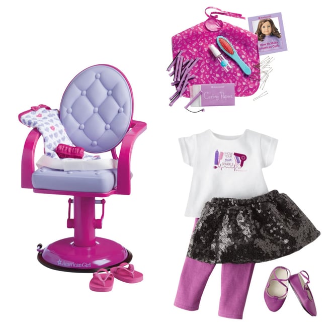 american girl beauty chair