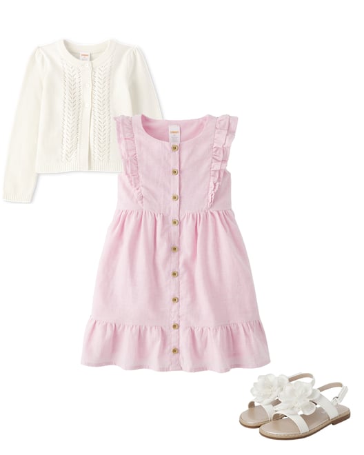 10th bundle featuring 2 items which compliment Girls Pointelle Cardigan