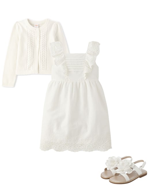 10th bundle featuring 2 items which compliment Girls Pointelle Cardigan