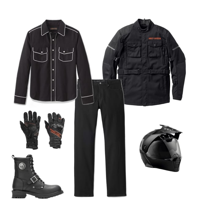 Men's Waterproof Passage Adventure Gauntlet Gloves | Harley